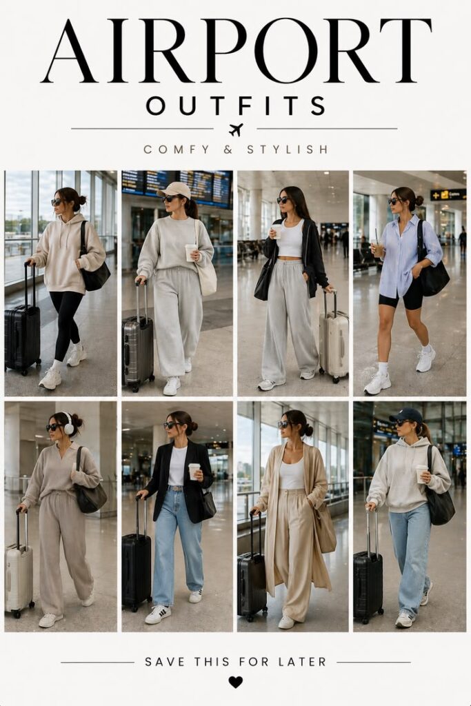 trending airport look